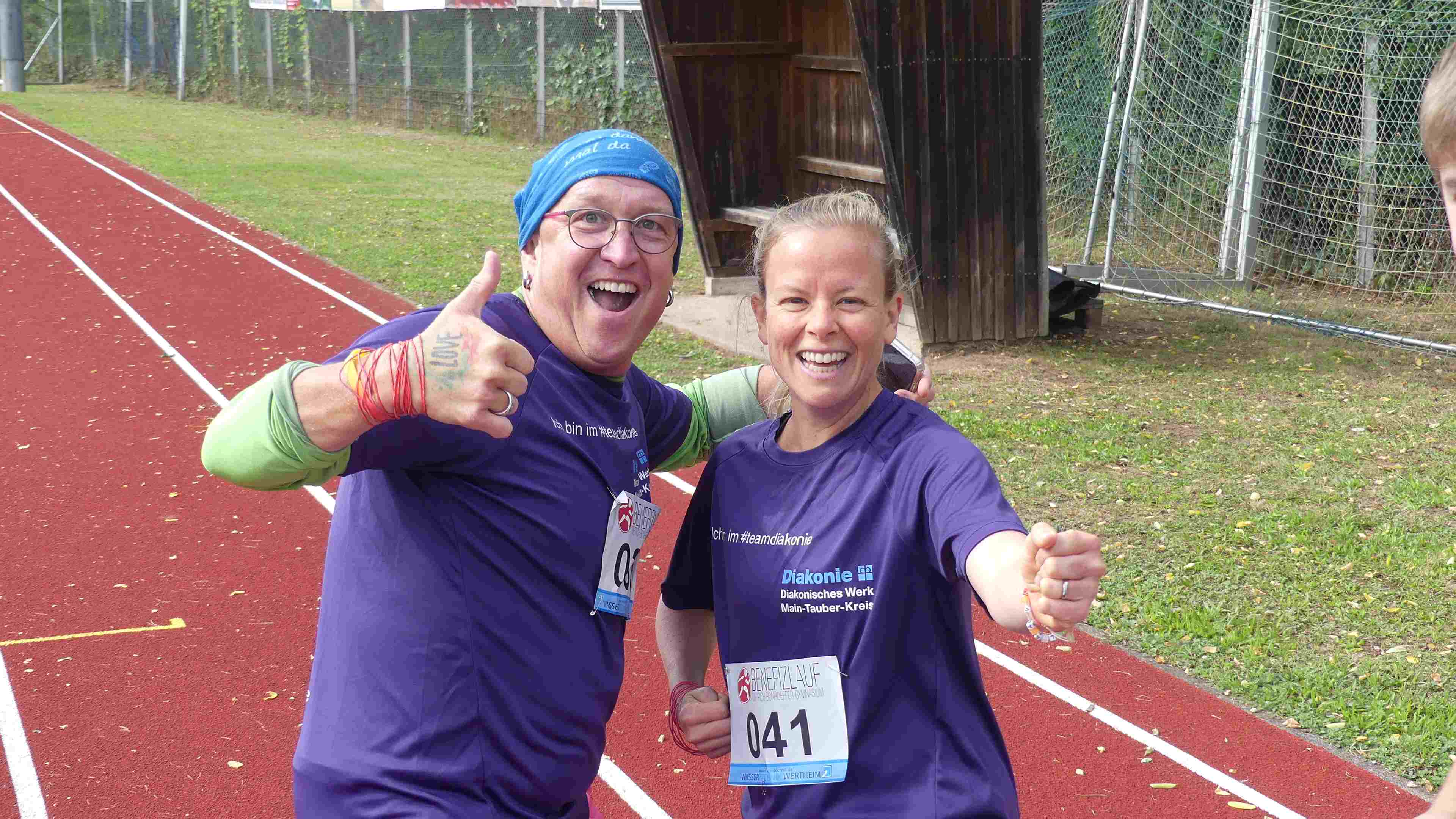 Bild vom 14. Benefizlauf im Jahr 2024. Dies ist das 156. Bild.